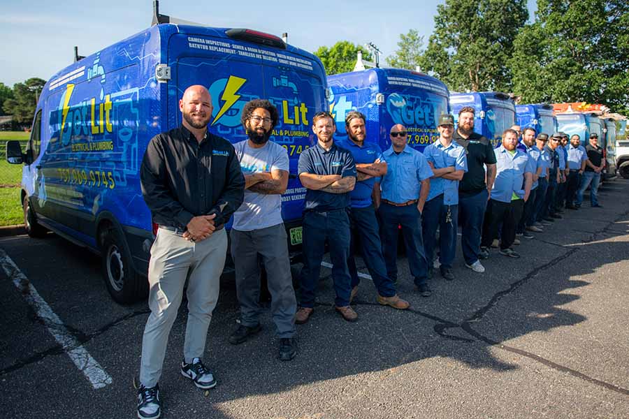 Get lit Electrical and Plumbing, chesapeake va